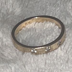 Mejuri Diamonds 14K yellow gold size 5
